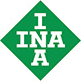 INA automotive spare parts brand logo