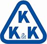 KKK automotive spare parts brand logo