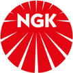 NGK automotive spare parts brand logo